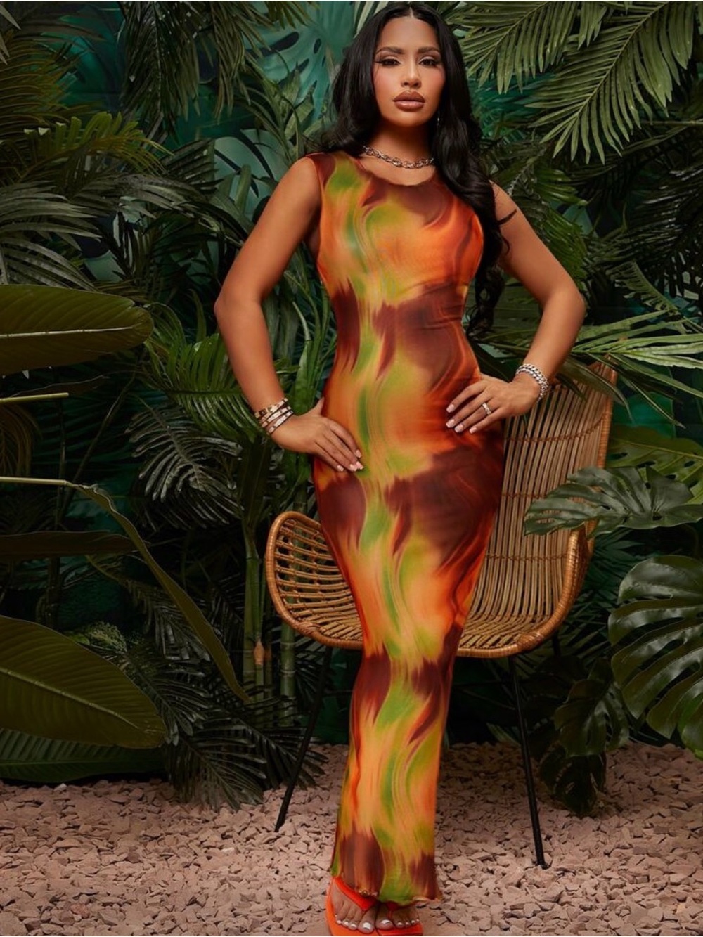 SHEIN Sleek Fit bodycon dress